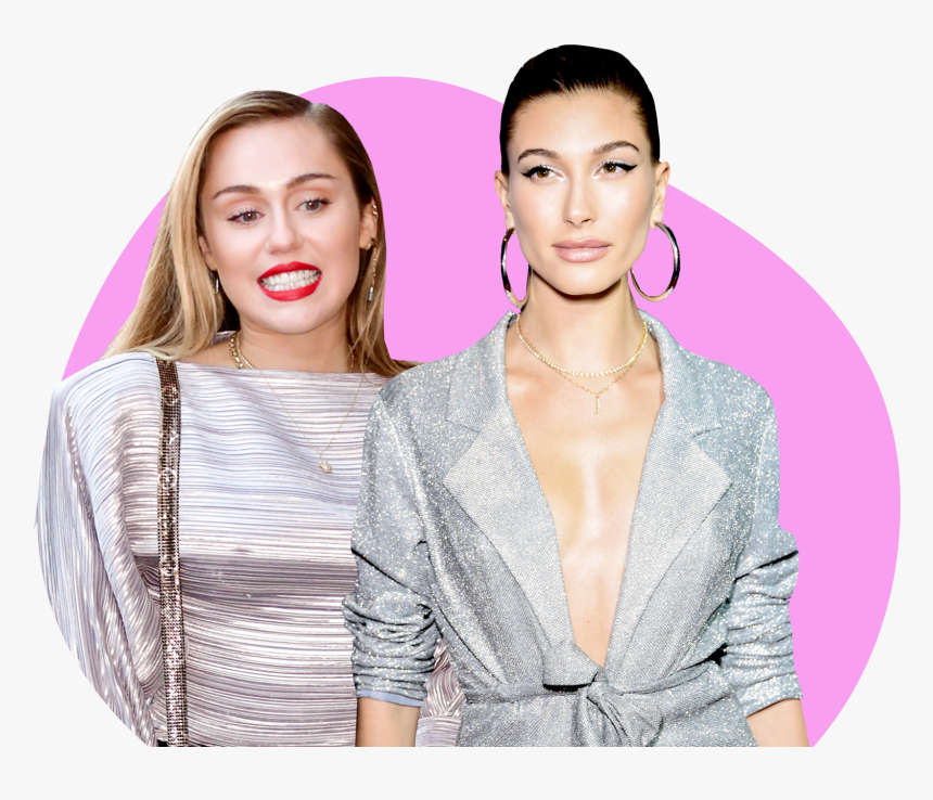 Miley Cyrus Bullied Hailey Baldwin Bieber But Guess - Formal Wear, HD Png Download
