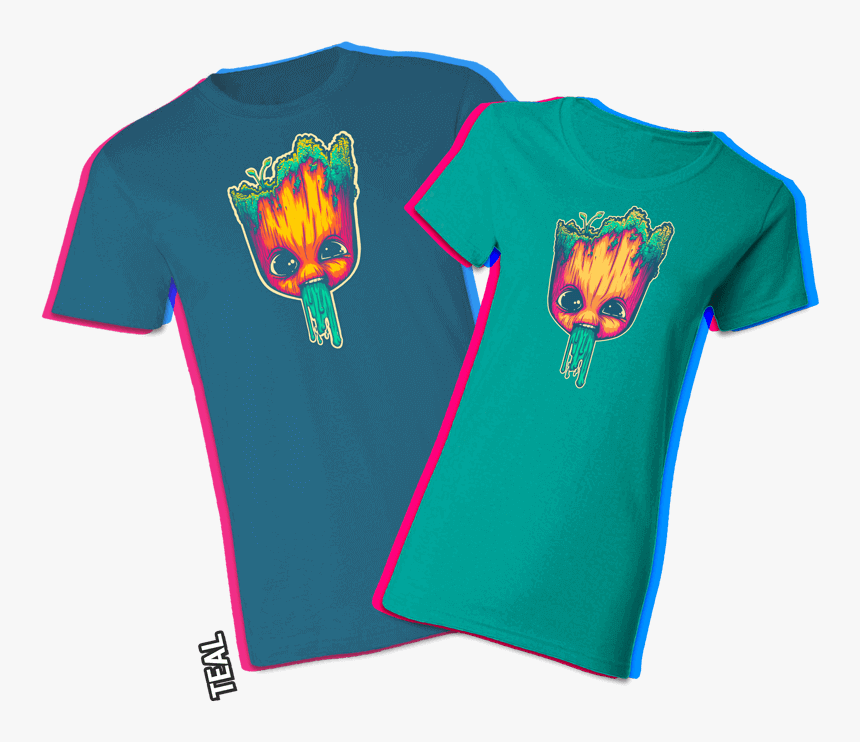 Teal - Active Shirt, HD Png Download