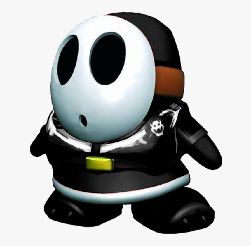 Mario Pink Shy Guy , Png Download - Black Shy Guy Png, Transparent Png