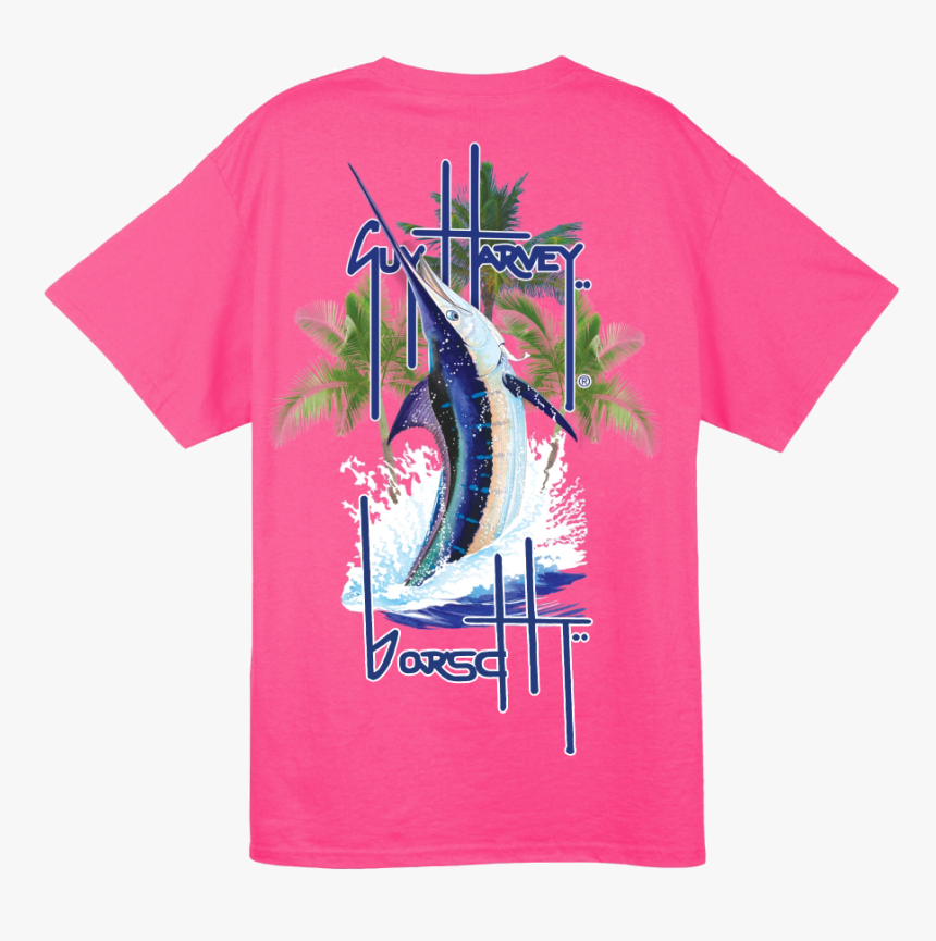 Image Of Guy Harvey Pocket Tee - Guy Harvey Shirt, HD Png Download