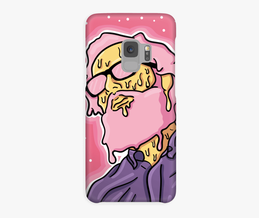 Pink Melting Guy Case Galaxy S9 - Mobile Phone, HD Png Download