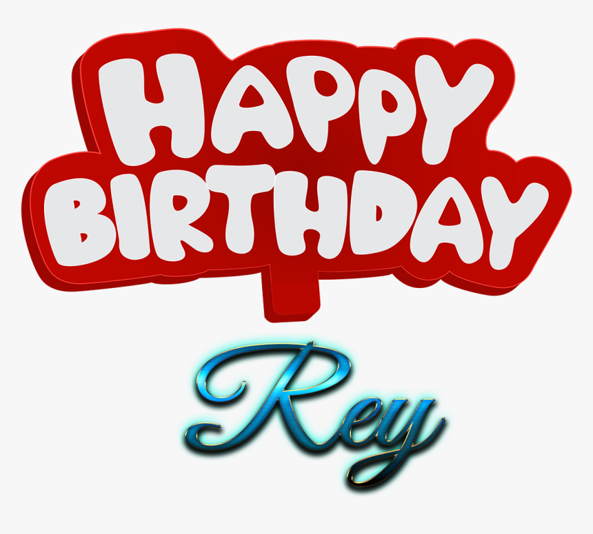 Rey Happy Birthday Name Logo - Logo Happy Birthday Vijay, HD Png Download