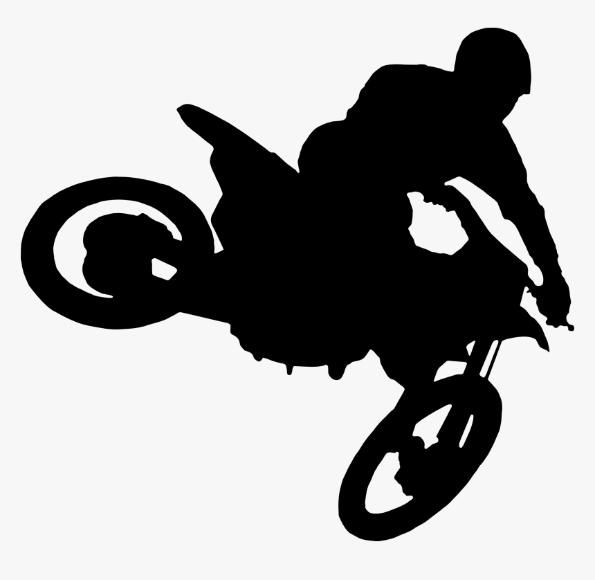 Work With Me Months - Dirt Bike Whip Silhouette, HD Png Download