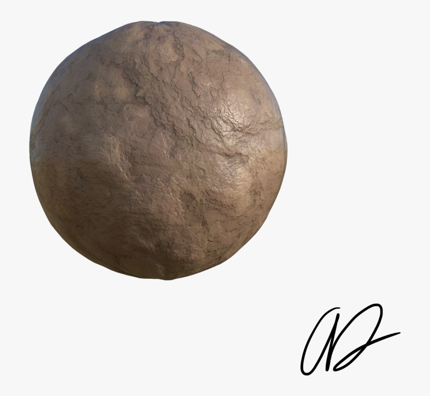Cliff Rock Render 03 - Sphere, HD Png Download