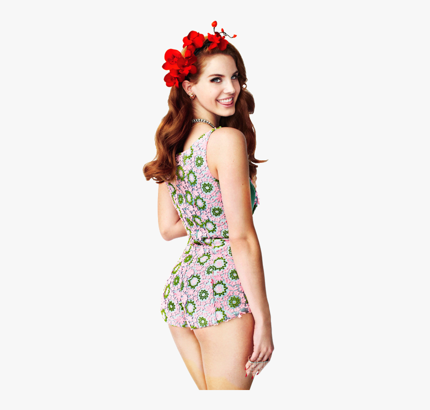 Lana Del Rey, Lana, And Flowers Image - Lana Del Rey Flower Headpiece, HD Png Download