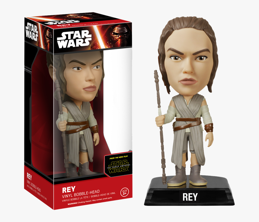 Star Wars Bobblehead Rey Funko, HD Png Download