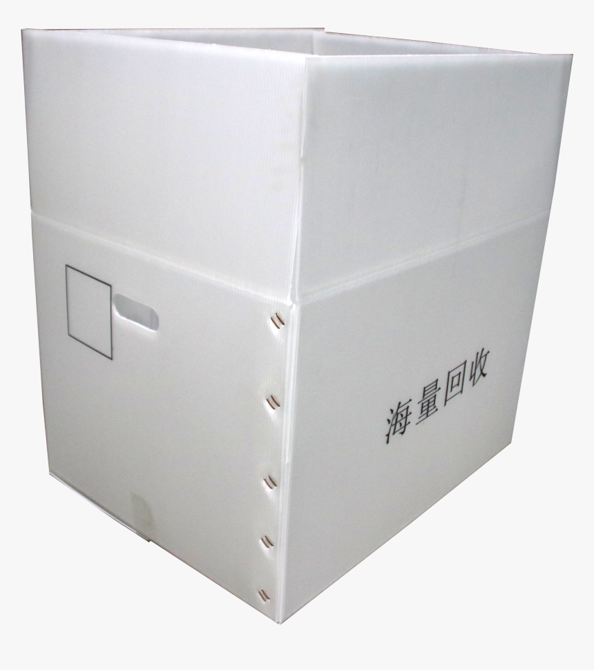 Corrugated White Box Plastic, HD Png Download