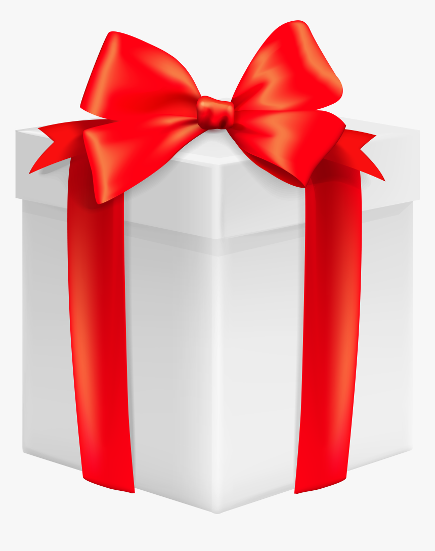 White Gift Box Png Clip Art Imageu200b Gallery Yopriceville, Transparent Png