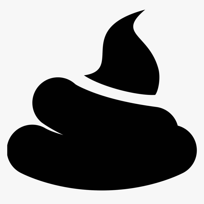 Poop Png - Poop Png Silhouette, Transparent Png
