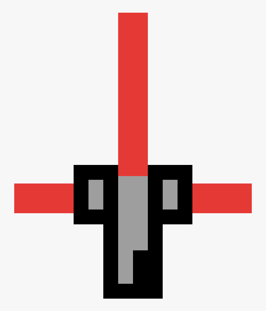 Transparent Lightsaber Png Transparent Background - Cross, Png Download