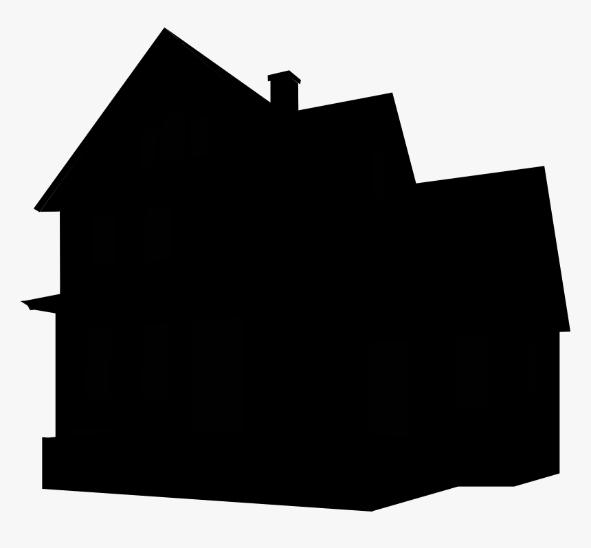 House Silhouette - Transparent Silhouette Of Houses, HD Png Download