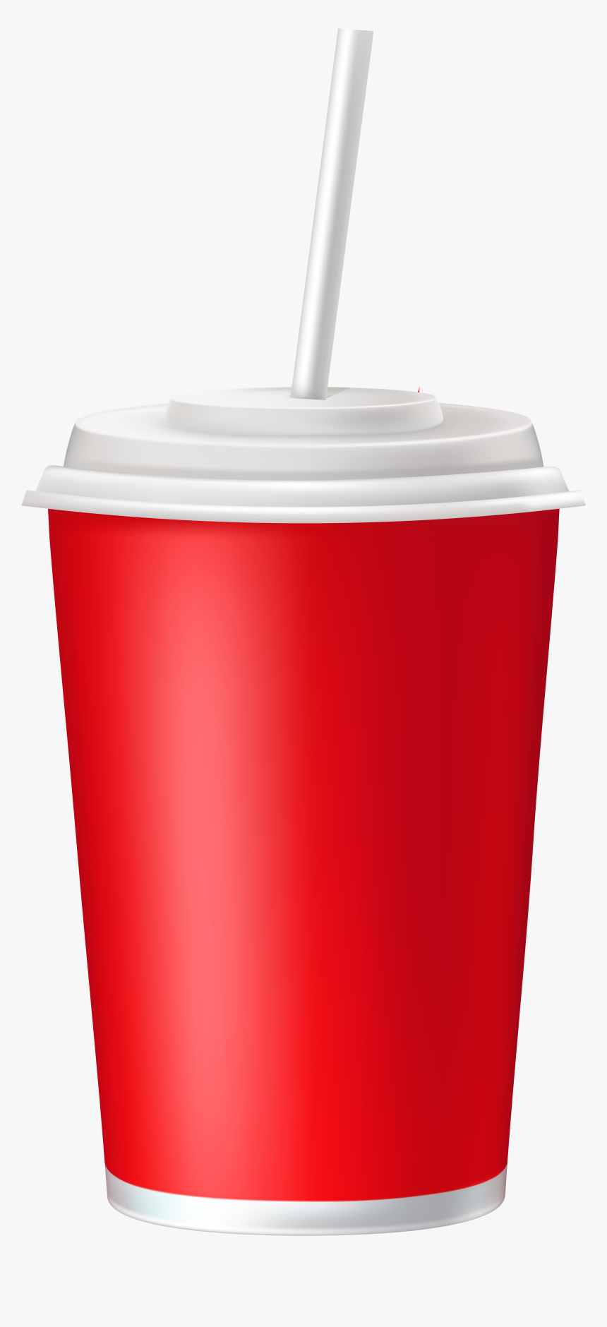 Cup Clipart Straw - Cup And Straw Png Clipart, Transparent Png