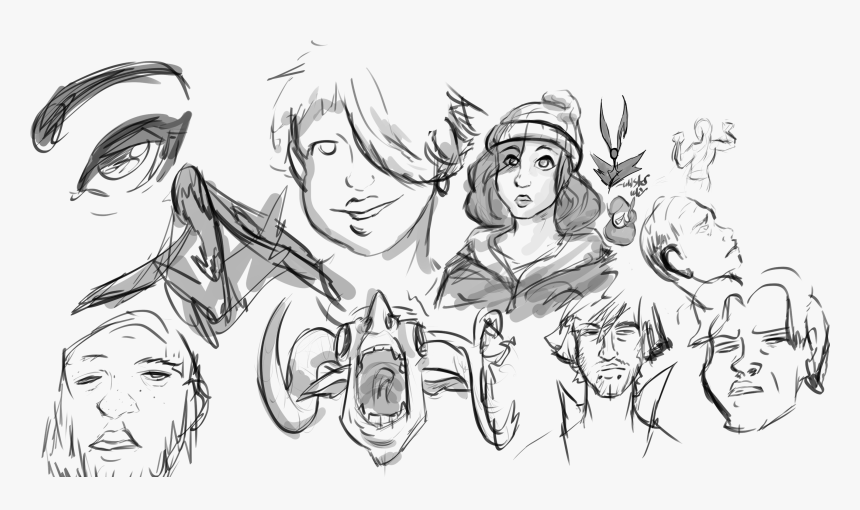 Not So Gay Shit - Sketch, HD Png Download