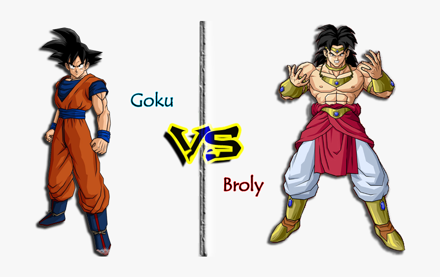 Broly Before And After, HD Png Download