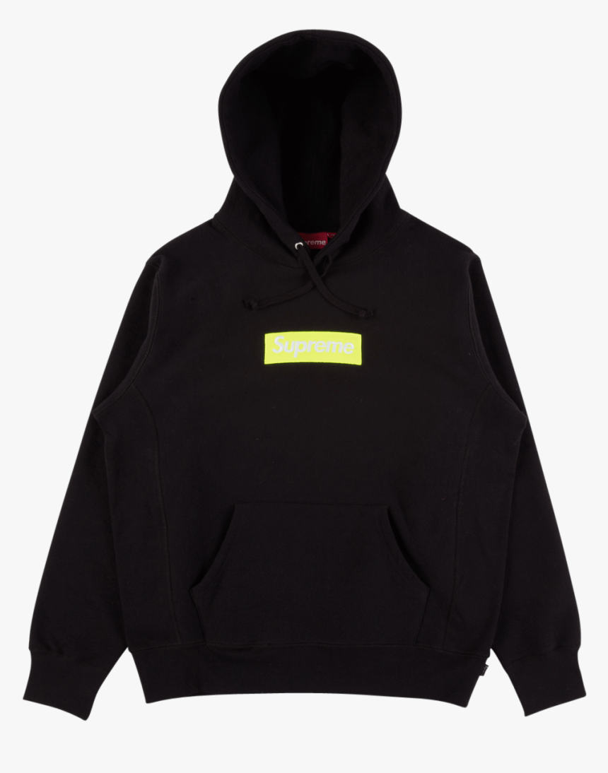 Supreme Box Logo Hooded Sweatshirt Fw - Hoodie, HD Png Download