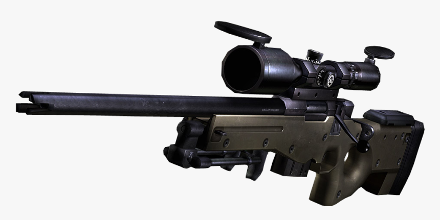 Transparent Sniper - Sniper Rifle, HD Png Download