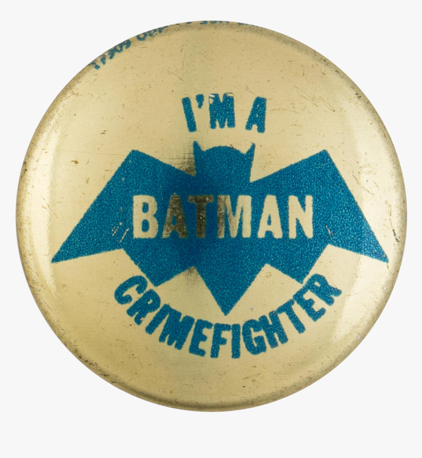 Batman Crimefighter Club Entertainment Button Museum - Circle, HD Png Download