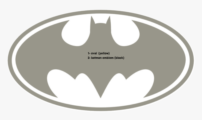 Felt Superhero Banner - Logo De Batman Png, Transparent Png