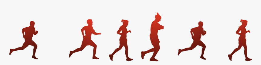 Transparent People Running Png - Running, Png Download