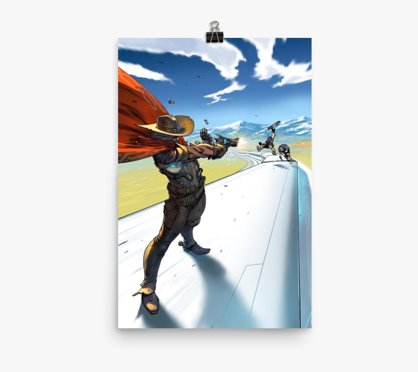 Transparent Mccree Hat Png Train Hopper Overwatch, Png Download