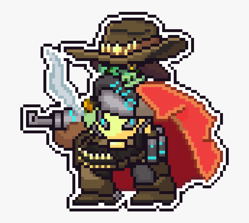 Blood Monste Mccree - Cartoon, HD Png Download
