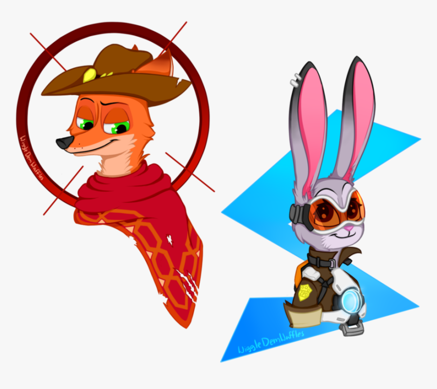 Jigg Le Demluaffles Overwatch Lt - Lt. Judy Hopps, HD Png Download