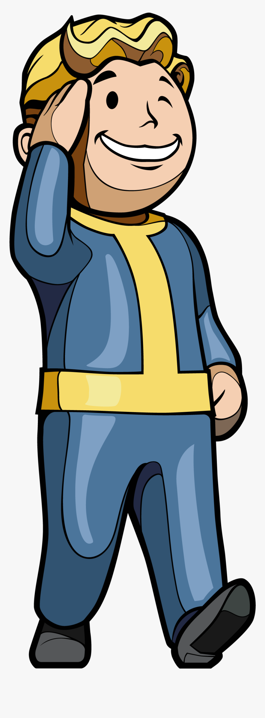 Vault Boy Png, Transparent Png