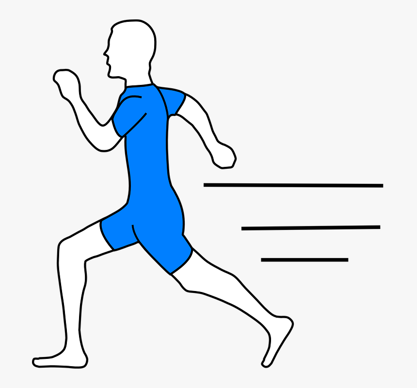 Running Man Clip Art, HD Png Download