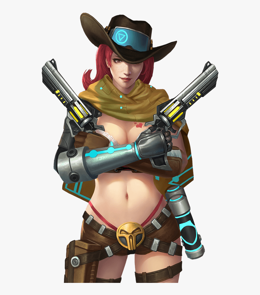 Hero Mission Female Mccree, HD Png Download