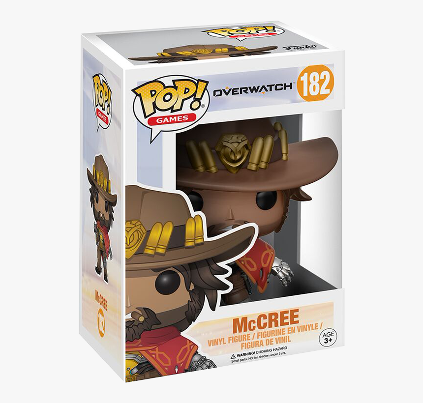 Overwatch Pop Vinyl Mccree, HD Png Download