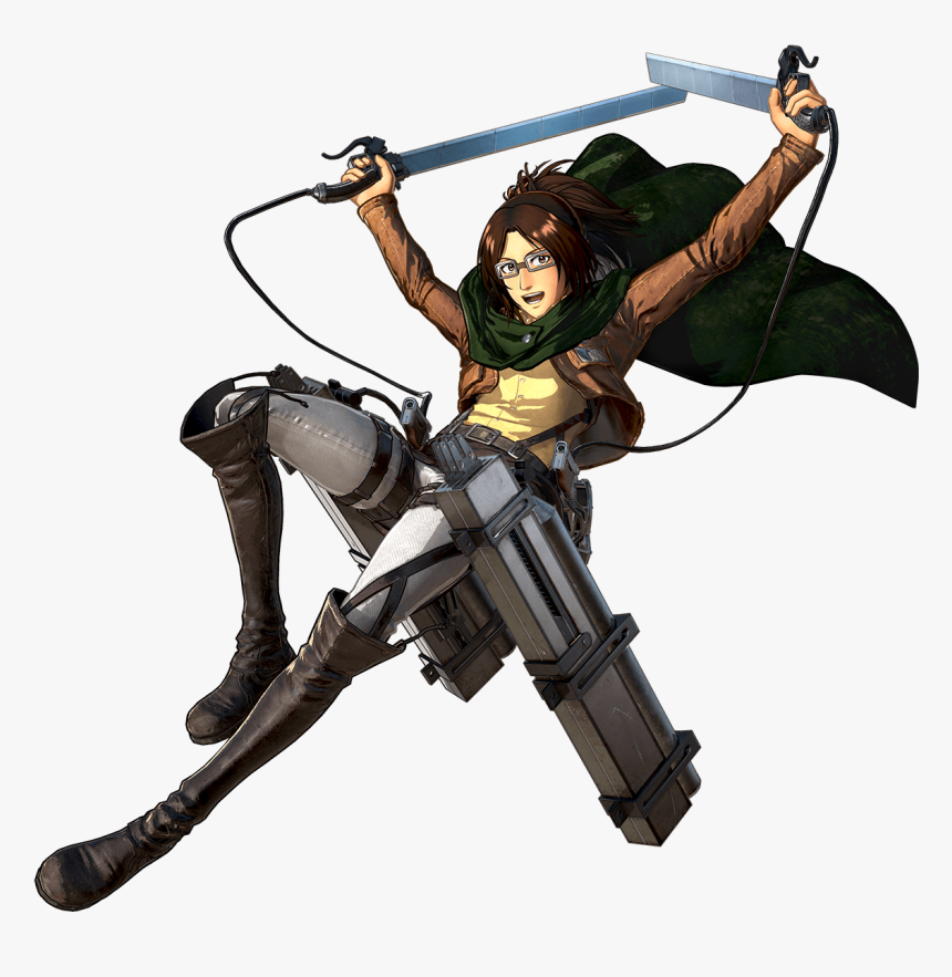 Attack On Titan 2 Hange, HD Png Download