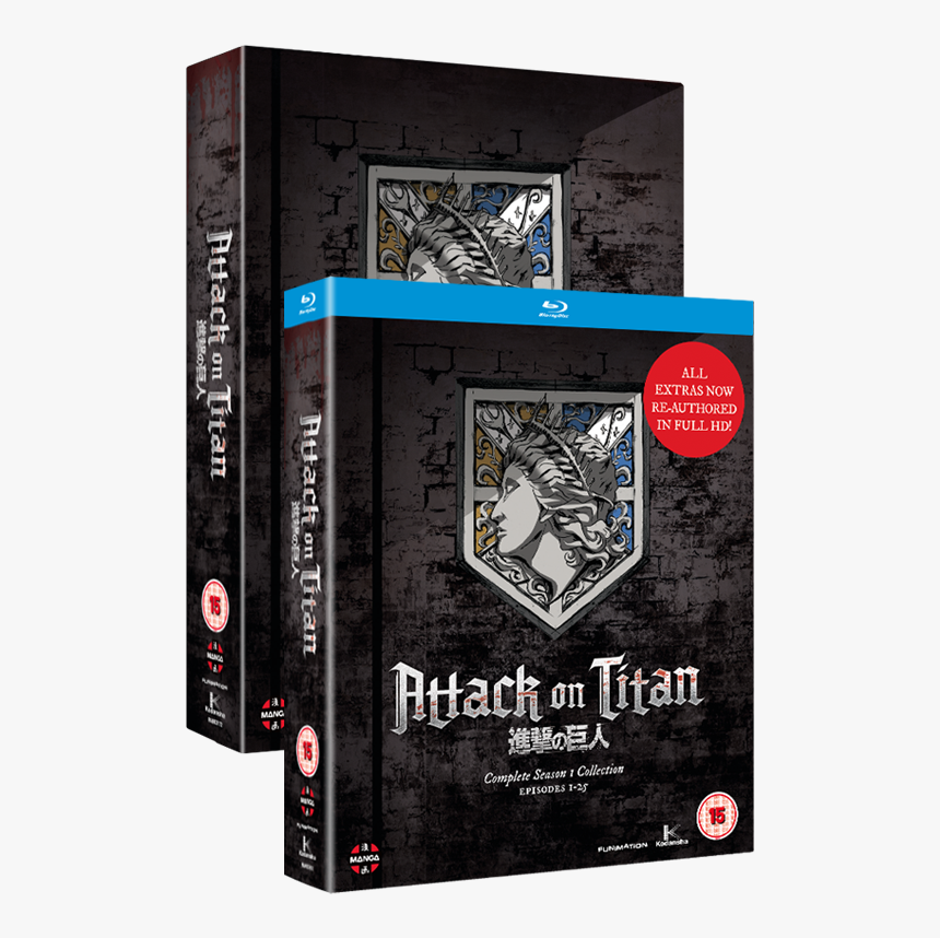 Attack On Titan - Attack On Titan Complete Season One Collection Dvd, HD Png Download