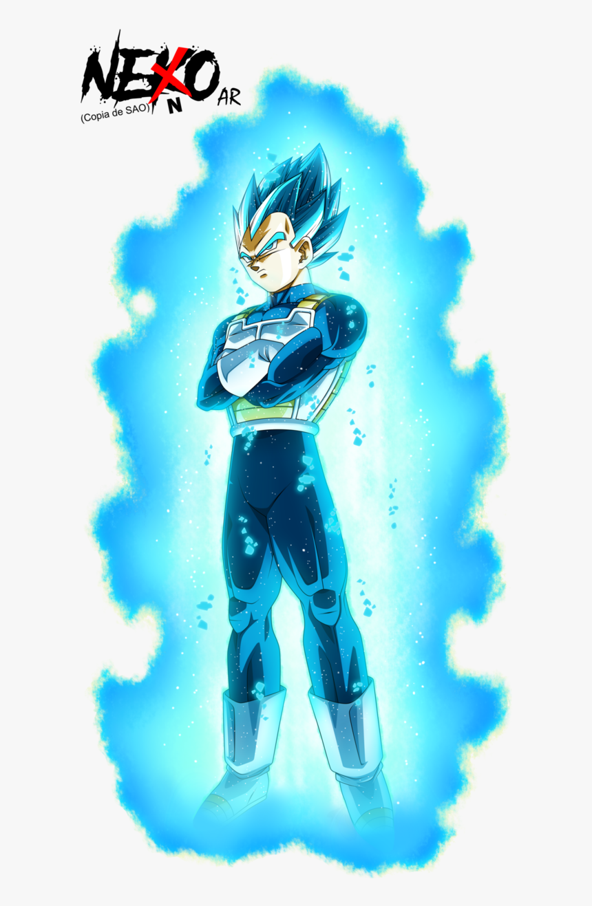 Super Saiyan Blue Vegita By Nekoar - Goku Super Saiyan Blue Aura, HD Png Download
