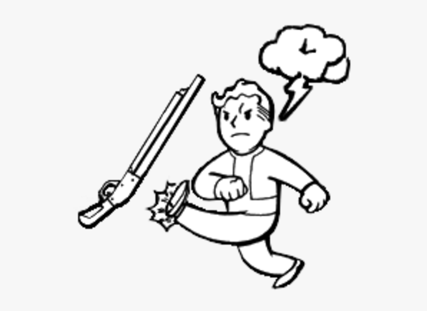 New Vegas Fallout 3 Fallout 4 White Facial Expression - Fallout, HD Png Download