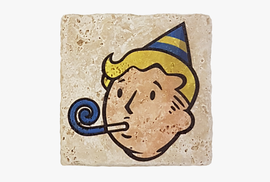 Fallout Slab Tab Vault Boy Party - Fallout Vault Boy Head Png, Transparent Png