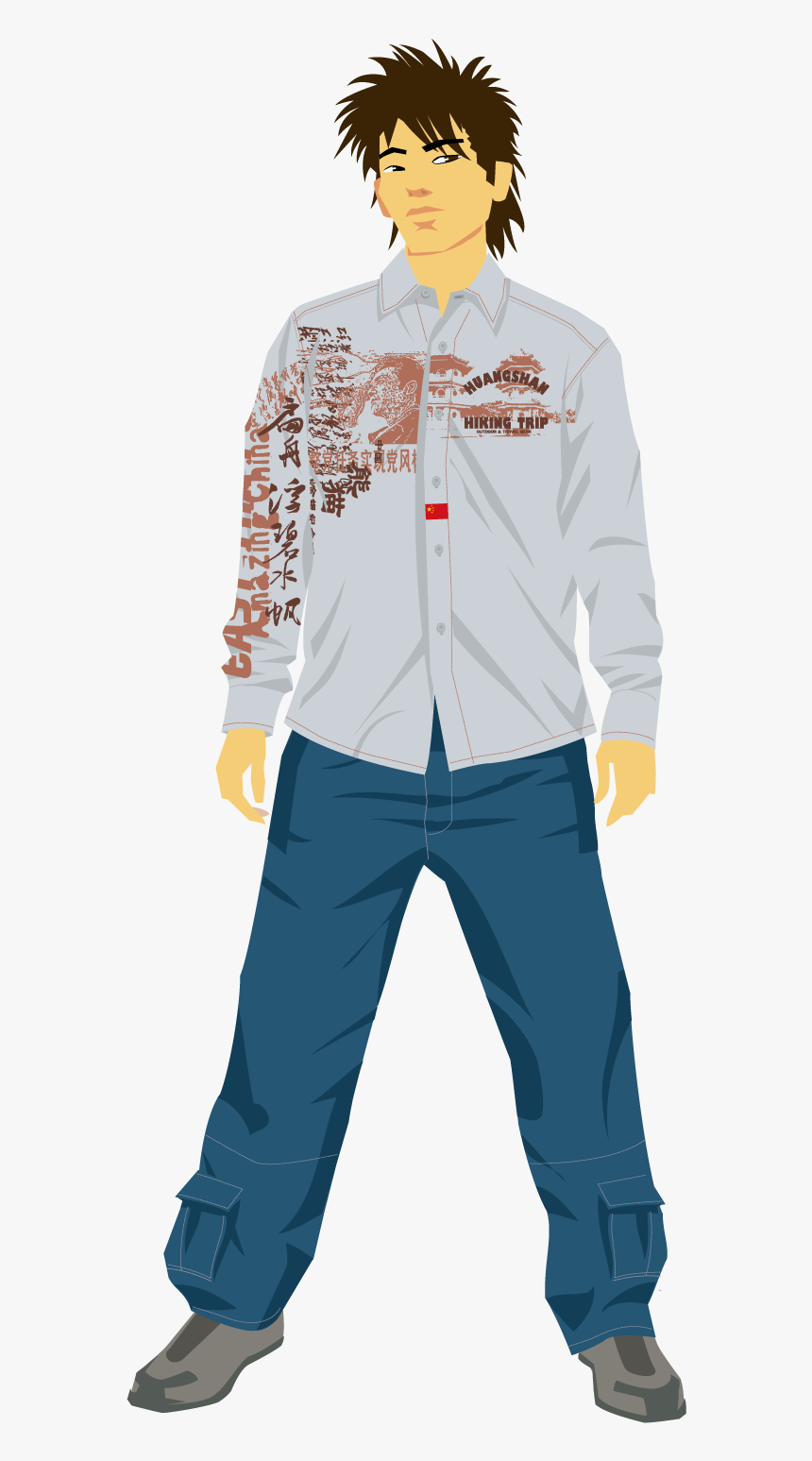 Boy Adobe Illustrator - Cartoon, HD Png Download