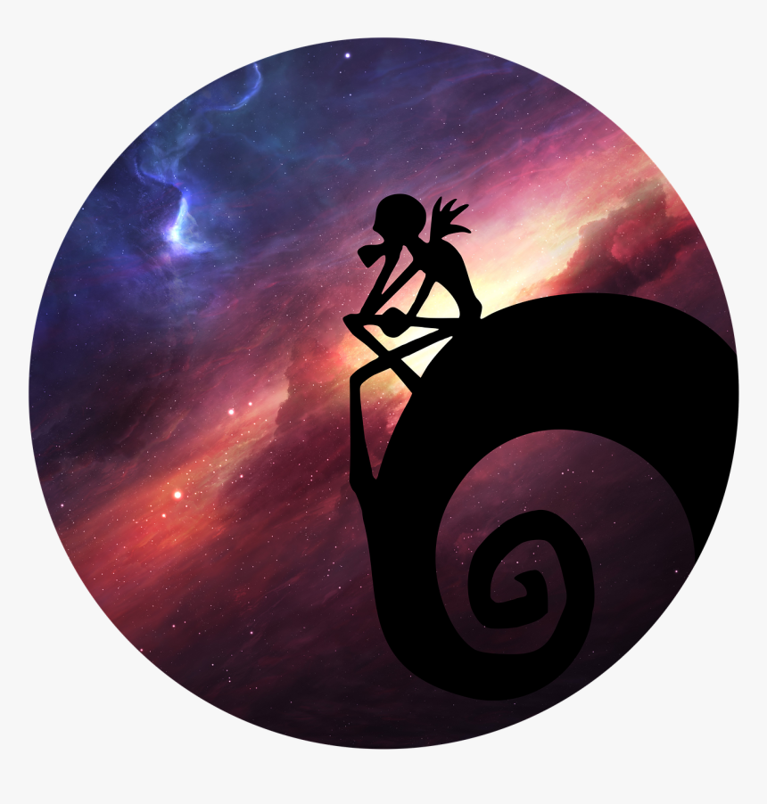 Jack, Skellington, Logo, Design, Silhouette, Nightmare - Png Jack Skellington, Transparent Png