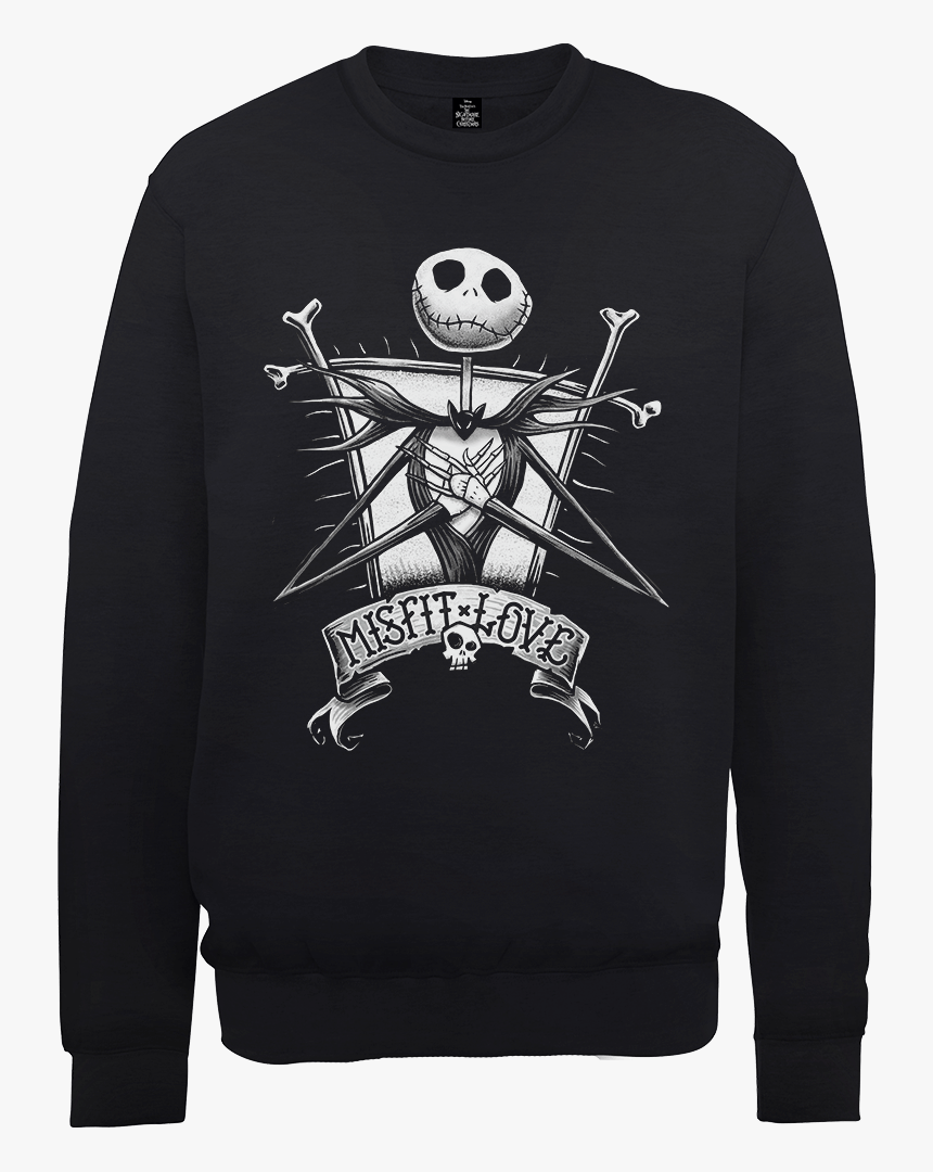Disney The Nightmare Before Christmas Jack Skellington - Misfit Love, HD Png Download