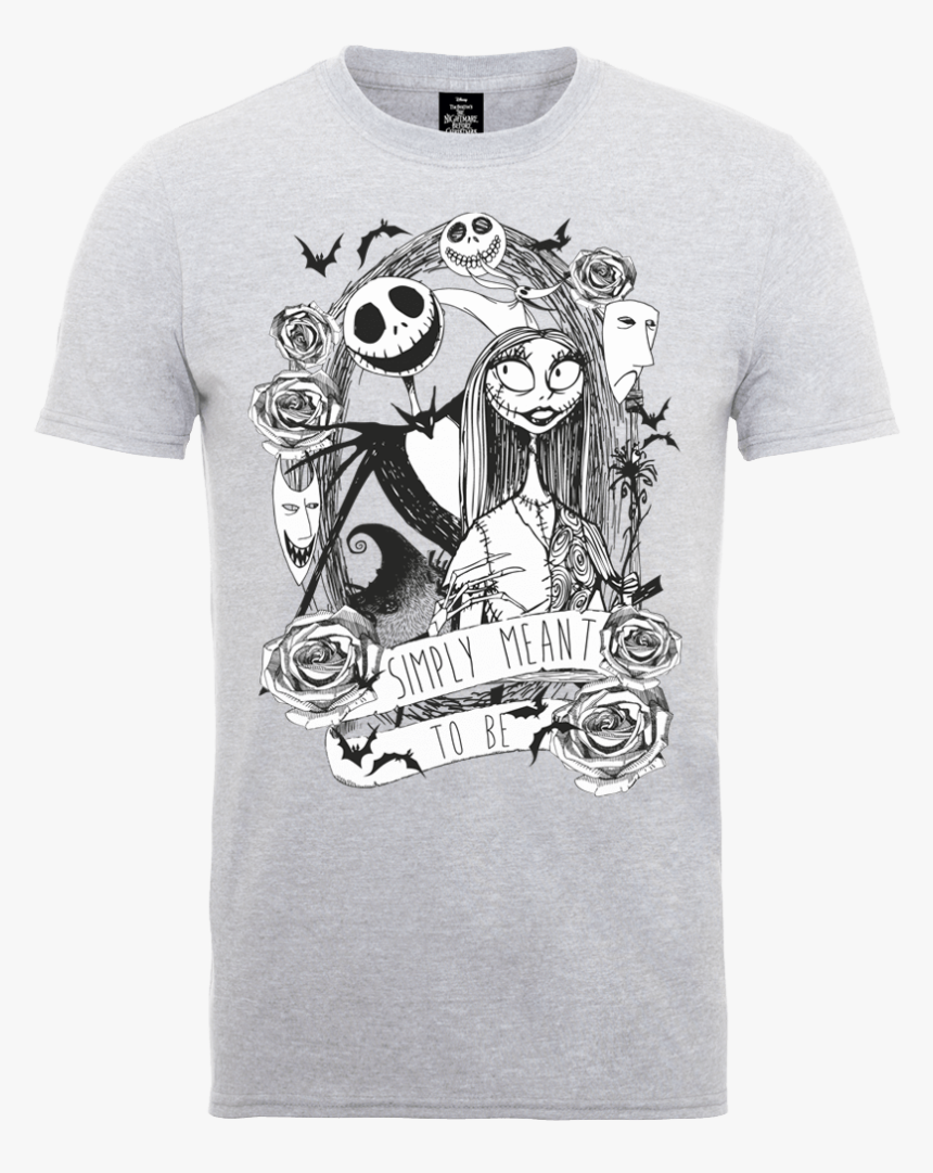 Disney The Nightmare Before Christmas Jack Skellington - Nightmare Before Christmas Jack And Sally Shirt, HD Png Download