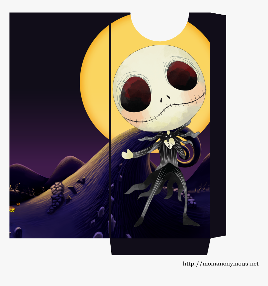 Nightmare Before Christmas Candy Bar Wrapper Jack - Illustration, HD Png Download
