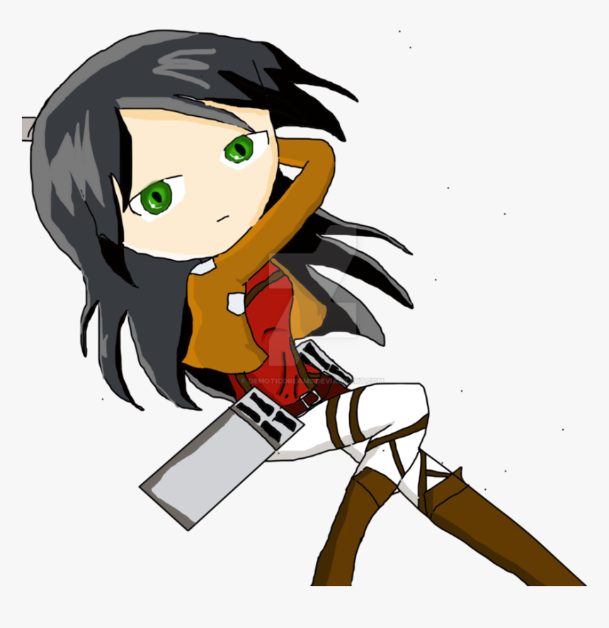 Attack On Titan Oc By Demoticdreams - Cartoon, HD Png Download