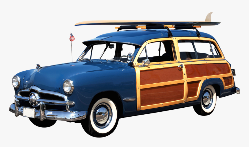 Beach Woody Wagon, HD Png Download