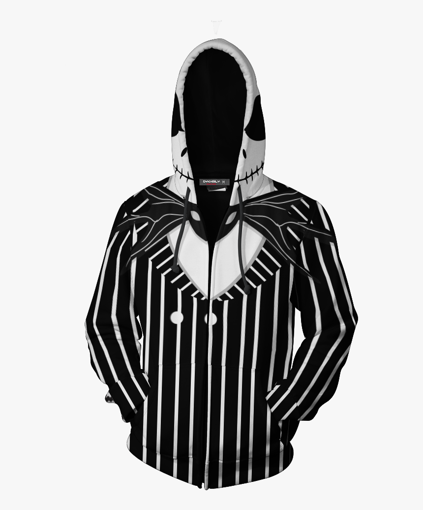 Nightmare Before Christmas Jack Hoodie, HD Png Download