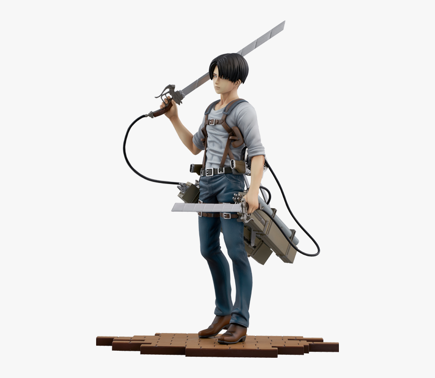 Attack On Titan Brave Act Levi Figure, HD Png Download