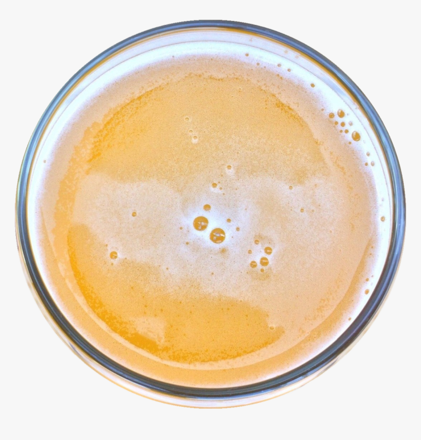 Lean Cup Png , Png Download - Beer Glass From Above, Transparent Png