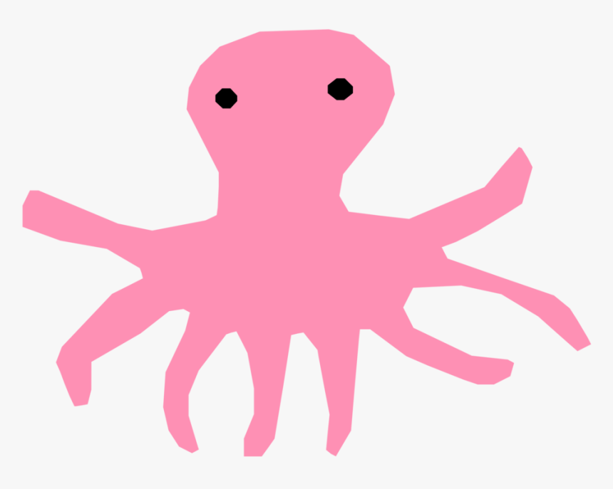 Octopus Squid As Food Raster Graphics Bitmap - Clip Art, HD Png Download