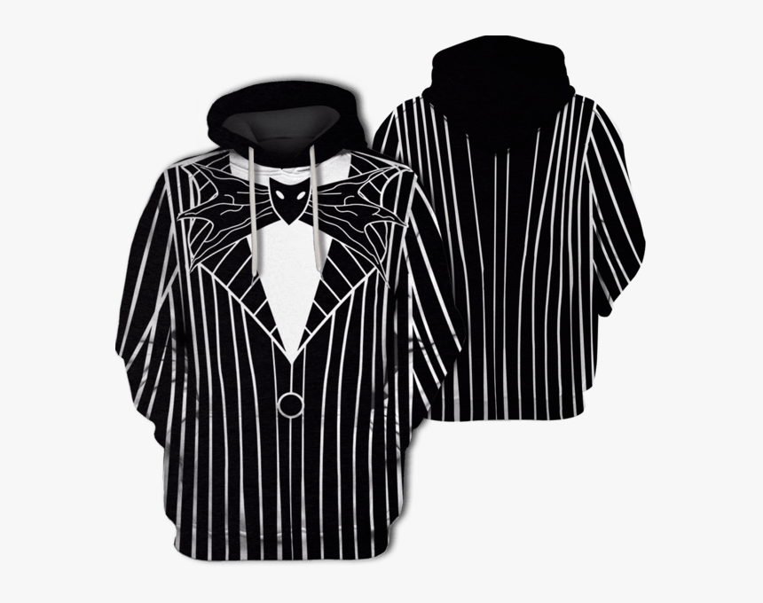 3d The Nightmare Before Christmas Men Jack Skellington - Jack Skellington Clothing 3d, HD Png Download