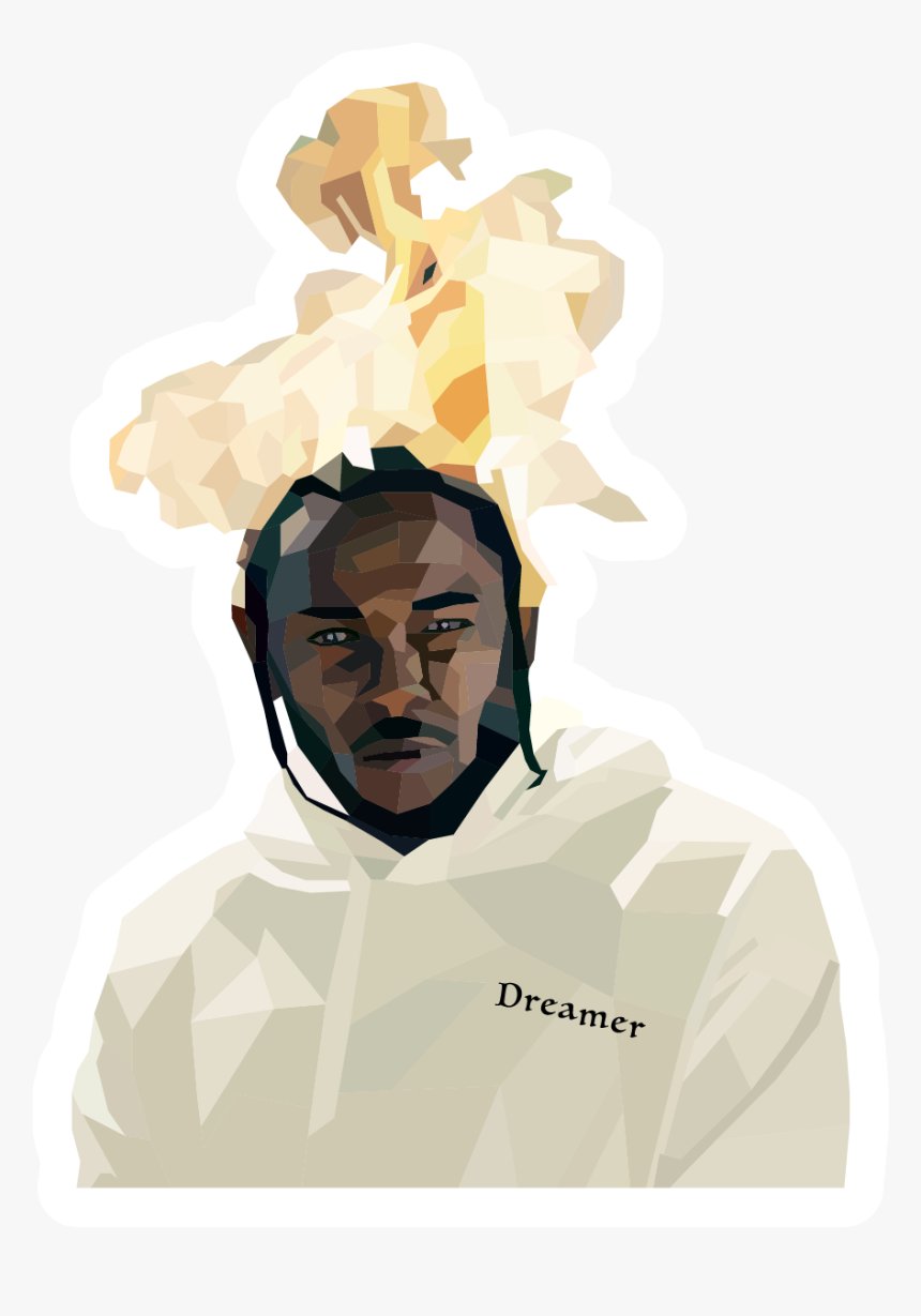 Kendrick Lamar Png - Kendrick Lamar Sticker Png, Transparent Png