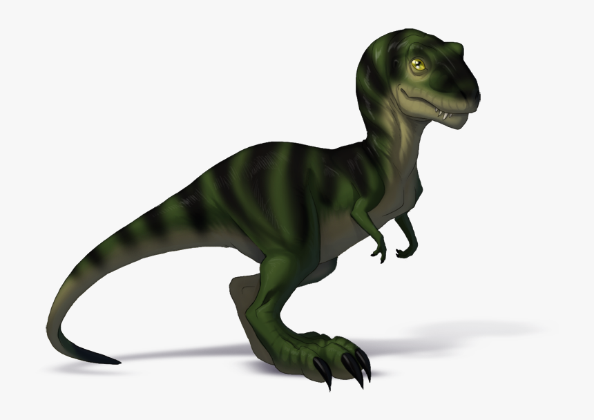 Indominus Rex Kisses Trex , Png Download - Baby T Rex Drawing, Transparent Png