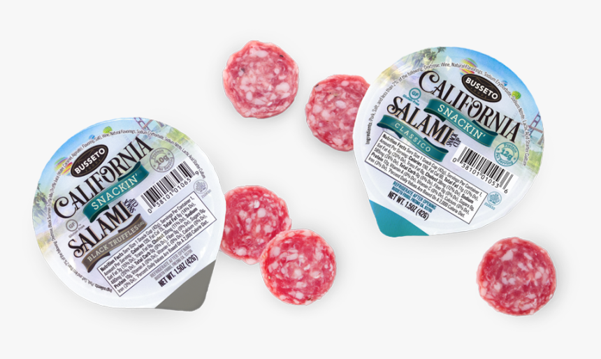 Salami Snack Cup Product Example - Pepperoni, HD Png Download